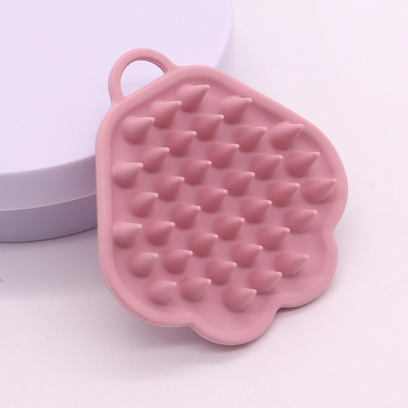 Cepillo de baño para mascotas Cepillo especial para baño de silicona para limpieza de perros Cepillo de baño de masaje para gatos Cepillo de baño para eliminar el pelo flotante