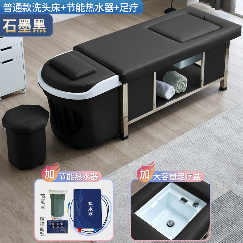 Misterioso negro - lavabo + calentador de agua