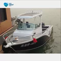 6,85 м Алюминиевая яхта/лодка/Рыбацкая лодка быстроходная лодка/яхта/быстроходная лодка на море Алюминиевая лодка