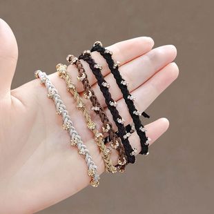 Hair rope, elastic durable hair accessory, light luxury style, simple and elegant design