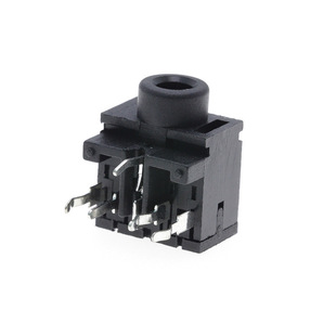 Manufacturer Supplies 6.35 Headphone Audio Socket Pj-317 Five-Pin 3.5-Hole Mono Headphone Socket