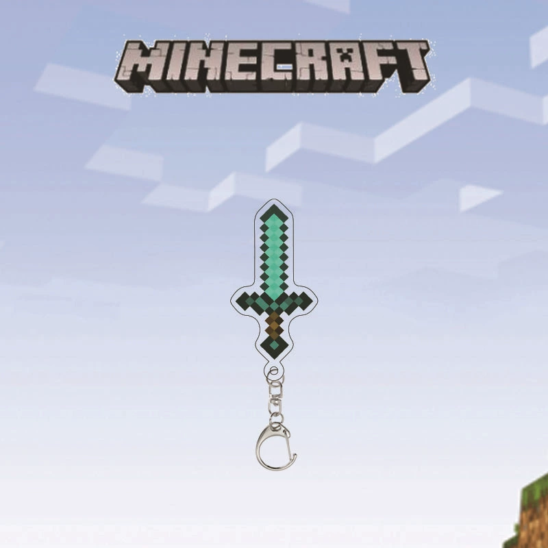 Акриловый брелок Minecraft (Minecraft) undead Totem & Enchanted Golden Apple Pendant, подарок