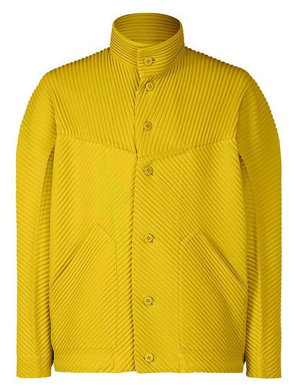 Chaqueta Informal Holgada de Otoño 2025, Chaqueta de Diseñador de Nicho Unisex, Cárdigan Plisado para Hombre