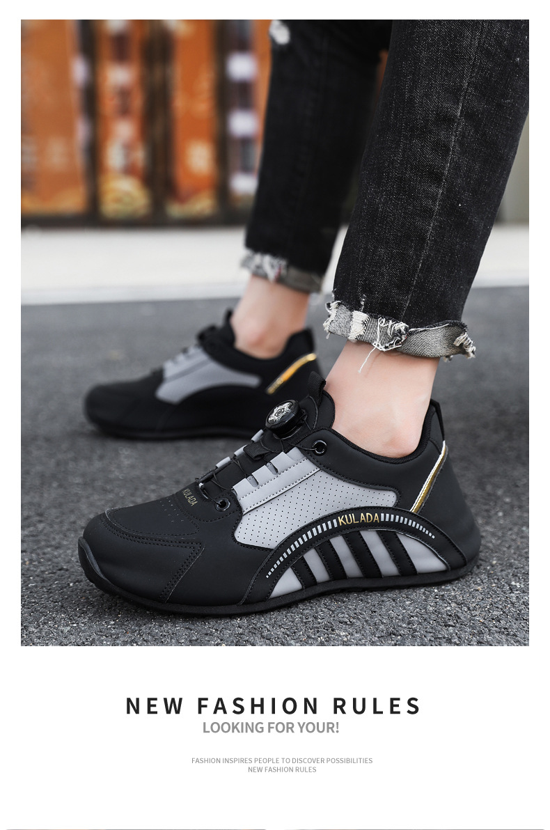 Trend 2024 Nuovo pulsante rotante Scarpe da papà traspiranti sportive versatili da corsa di fascia alta da uomo_voghion.com