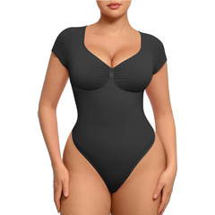 ヨーロッパとアメリカの貿易大きいサイズ産後ヒップリフティングシームレスボディシェイパー女性のコルセットおなかコントロールT字型ボディスーツボディスーツ