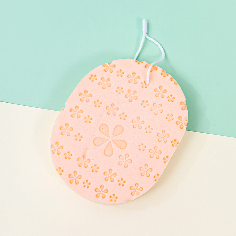 Fábrica a medida 18T lavado de cara lavado color de algodón aleatorio limpieza de maquillaje limpia esponja de PVA