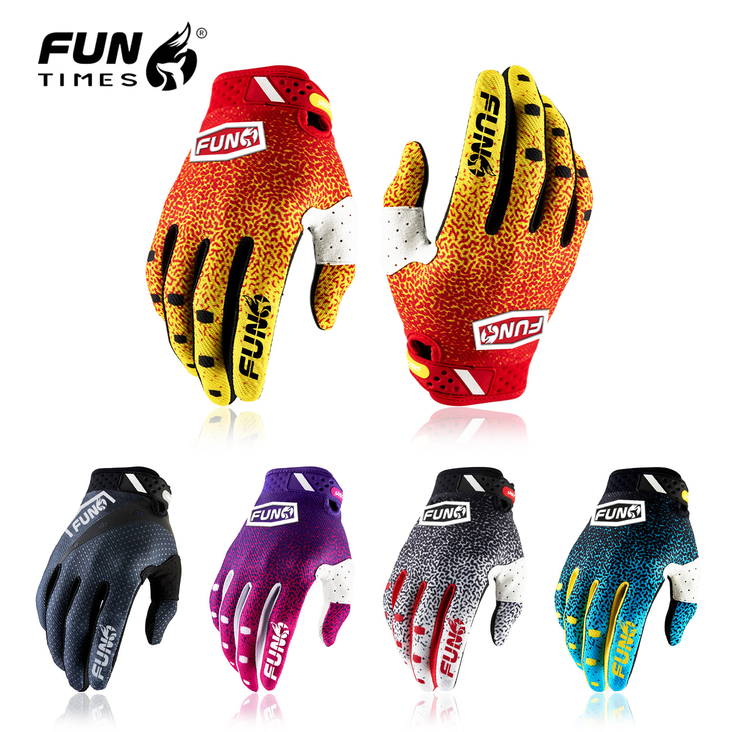 2025 Full Finger Outdoor Sports Cycling Motorcycle Spring and Autumn Gloves
