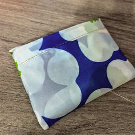 出口韩国可折叠收纳超市购物袋便携环保袋大容量时尚单肩手提袋子