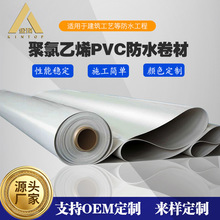 金顶 聚氯乙烯pvc防水卷材屋面耐根穿刺防水防潮材料加筋型卷材料