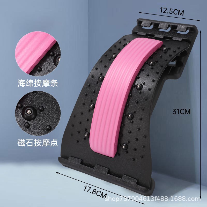 腰椎椎間板ヘルニア、腰椎矯正装置、U字型首肩背中ストレッチ、腰椎緩和装置、メーカー直送|undefined