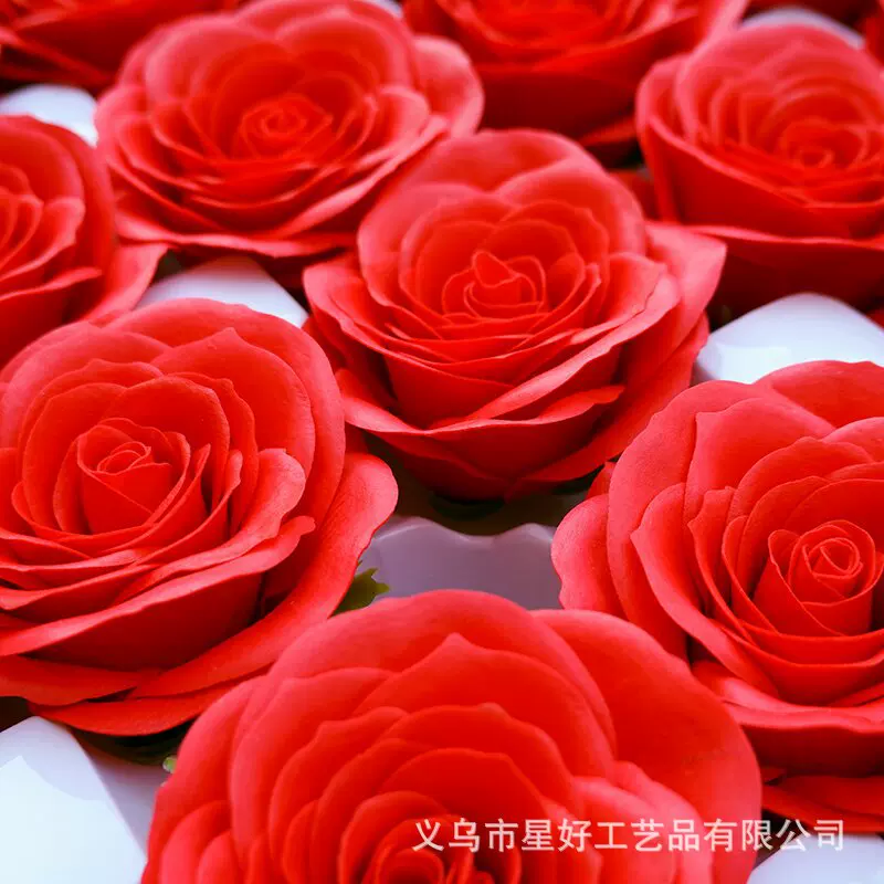 香皂花苏醒玫瑰七层花头厂家批发永生花肥皂花礼盒情人节花束礼品