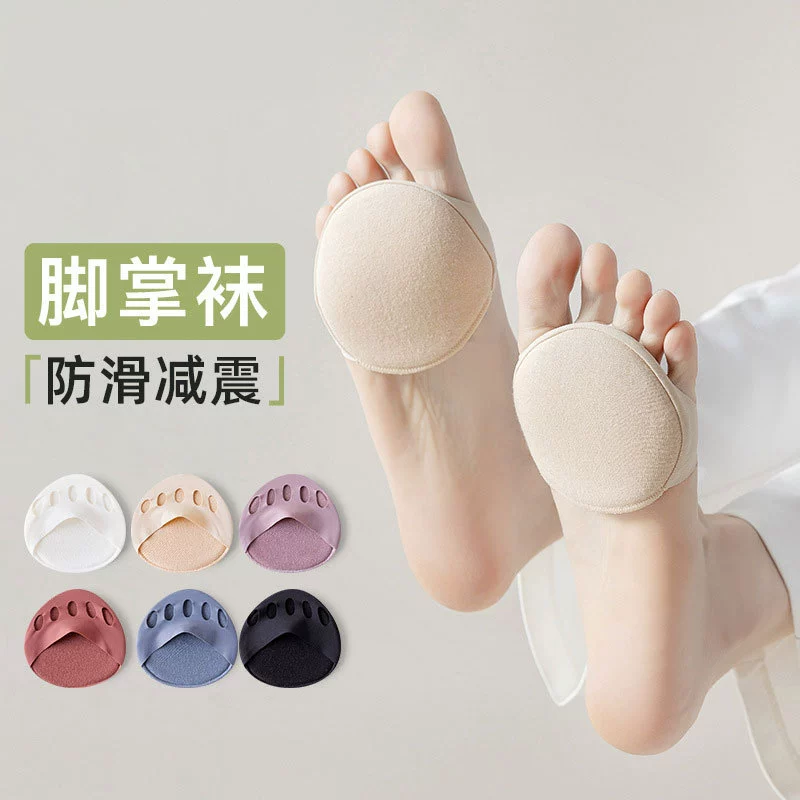 Носки для ног перед ногами дамы летом тонкие неглубокие невидимые носки