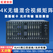 高清无缝混合矩阵64进64出音视频会议矩阵处理器VGA/DVI/AV/HDMI