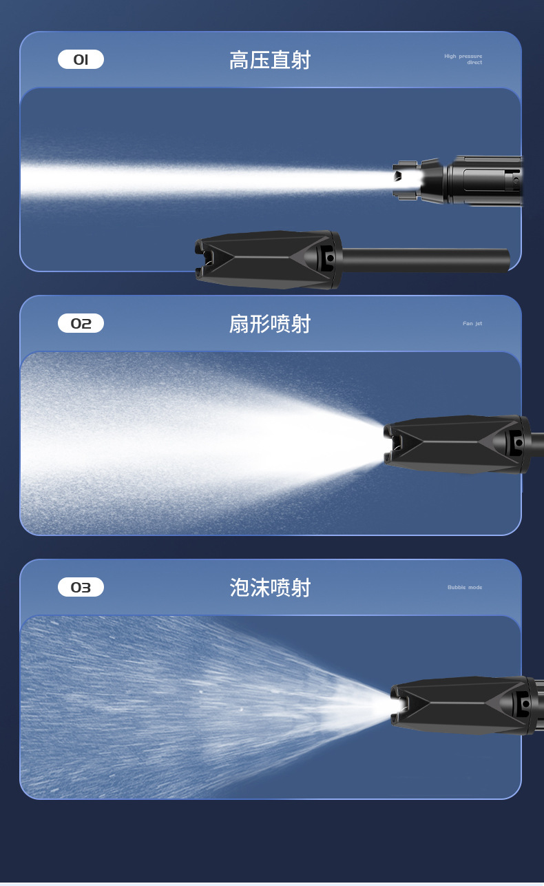Wireless Lithium Battery Car Washing Machine Household High-Pressure Car Washing Water Gun Portable High-Power Lithium Battery Car Washing Water Gun Manufacturer Wholesale