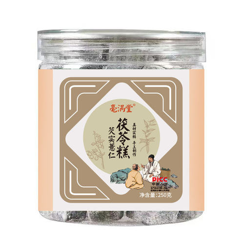 Poria cake, glutinous rice and coix seed, handmade pastry manufacturer wholesale, canned red beans and adzuki beans, Internet celebrity hot products, direct delivery