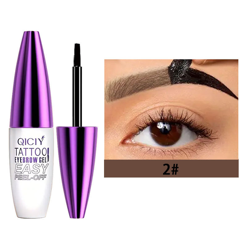 クロスボーダー専用起爆金QICIY引き裂き眉クリーム3色防水防汗濃密自然定型Eyebrow Tint|undefined