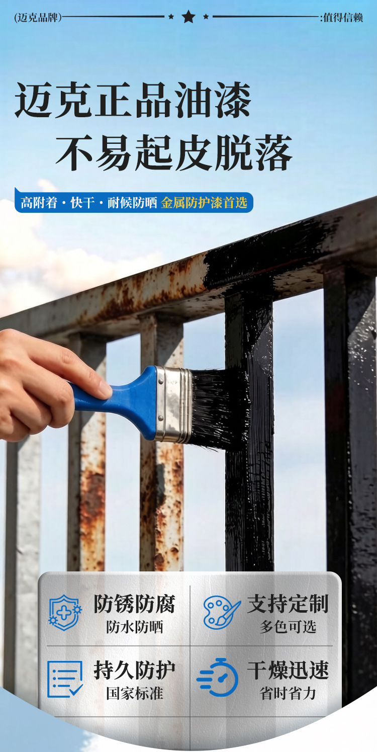 Mike's Hand Spray Paint for Car Body, Metal Furniture, Anti-Rust, Car Color Change, Custom Spray Paint, Repair Paint