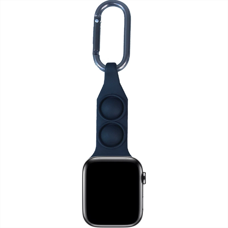 Подходит для браслета AppleWatch, натяжение, демонтаж, пузырьковый силиконовый силиконовый ремешок