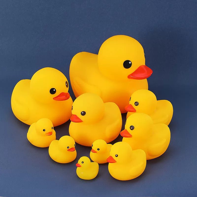 Игрушка для ванны B.Duck, желтая утка для плавания, антистресс