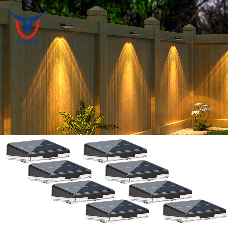 New Solar Wall Lamp Outdoor Waterproof Courtyard Lamp Garden Wall Lamp Outdoor Decorative Fence Railing Wall Lamp Factory New Solar Wall Lamp Outdoor Waterproof Courtyard Lamp Garden Wall Lamp Outdoor Decorative Fence Railing Wall Lamp Factory
