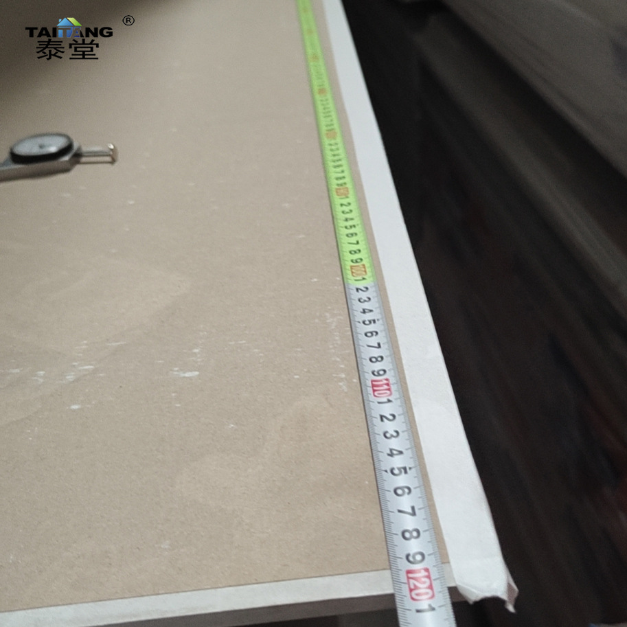 As/Nzs 2588 Placa de yeso de 4*8 pies 1200X2400Mm Mmm Placa de yeso de pared seca de núcleo no combustible