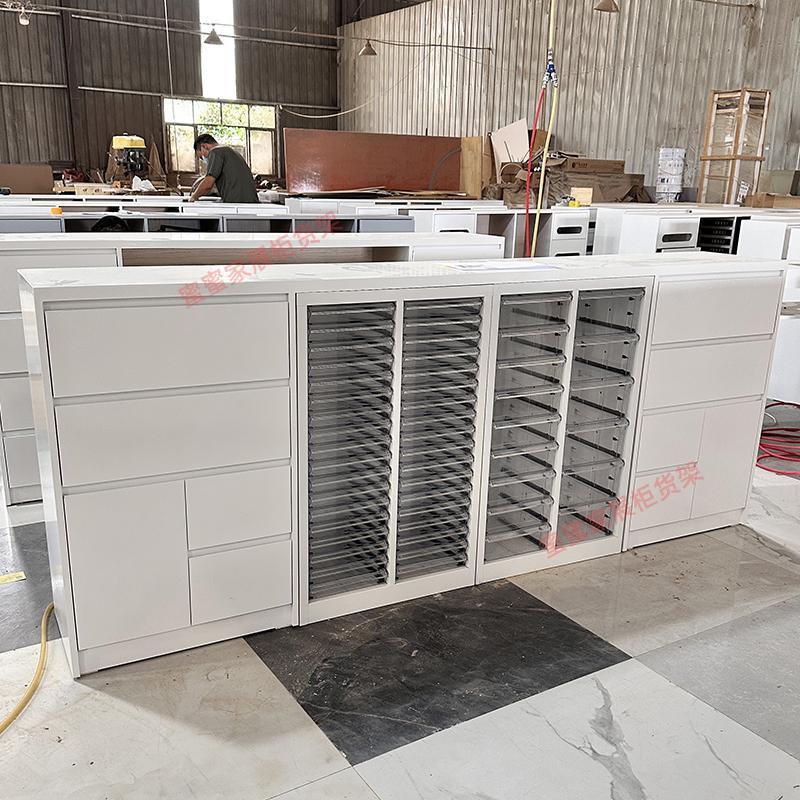 베이킹페인트 220*35*90 [4열투명]