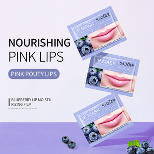 All English SADOER blueberry moisturizing lip film moisturizing care moisturizing lip film cross-border foreign trade wholesale