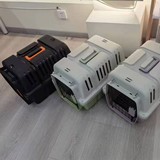 Утолщенная воздушная коробка кошки выходят из портативной автомобильной клетки Cage Cage Dog Cage Маленькая и средняя версия Air China Version