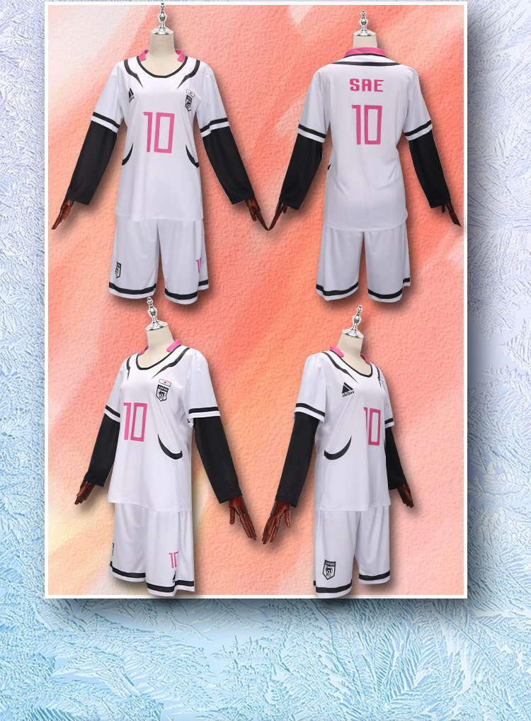 Blue Lock Yoichi Isagi Meguru Bachira Hyoma Chigiri Jersey Cosplay Costume