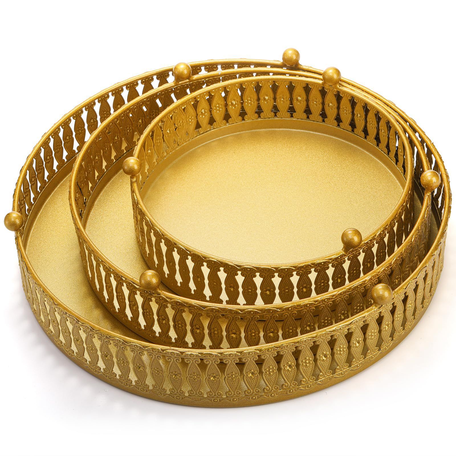 Transfronterizo Amazon temu tres piezas de postre estante de exhibición bandeja de pastel estante de pastel diseño de cumpleaños