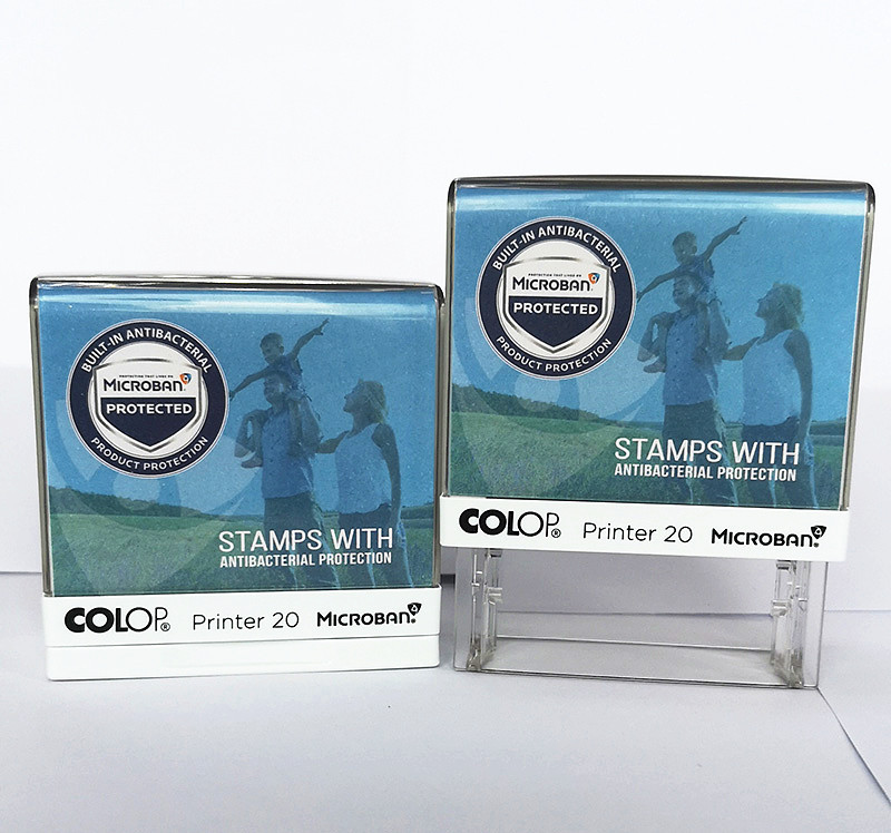 Genuine COLOP carving PRINTER 20 14*38mm ink -shaped square text has verified the seal material 4