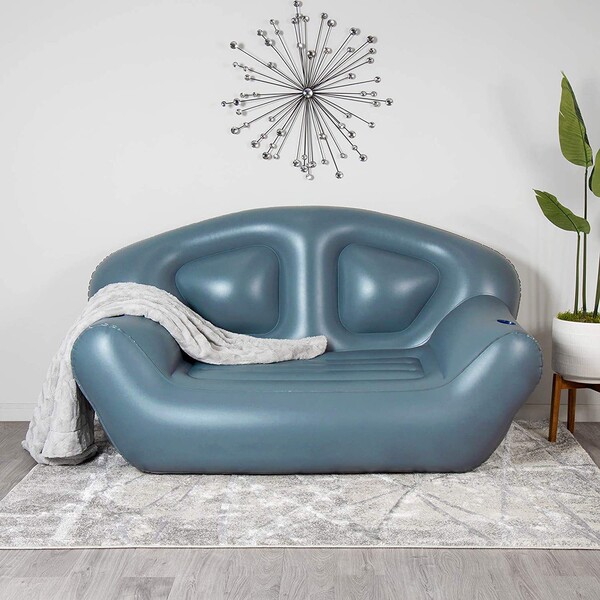 Inflatable travel sofa PVC for double