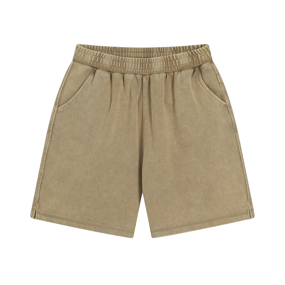 Pantalones cortos de verano 400g de algodón de perlas, agua de lavado para hacer viejos pantalones cortos de hombre, marca de moda de alta calle, pantalones de moda retro de hombre. image 8
