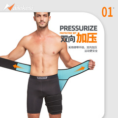 Men's Hip Joint Warm-up Exercise Belt, Thigh Hip Support Belt, Femoral Head Hip Support Belt, Muscle Protection Band