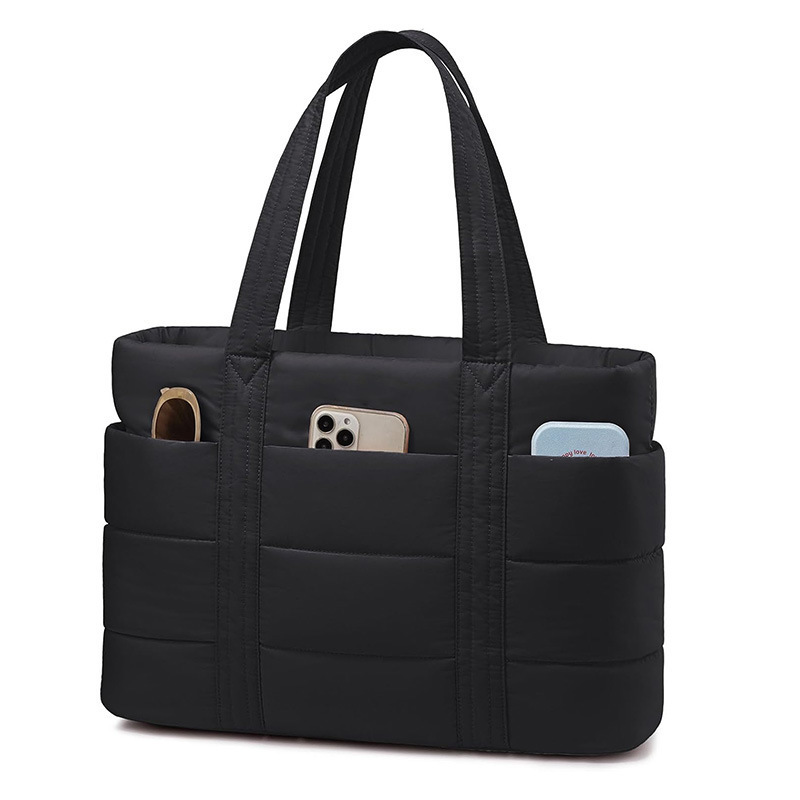 Women Handbag Pufferfish Work Tote Laptop Bag Lightweight Travel Handbag with Zipper for Gift