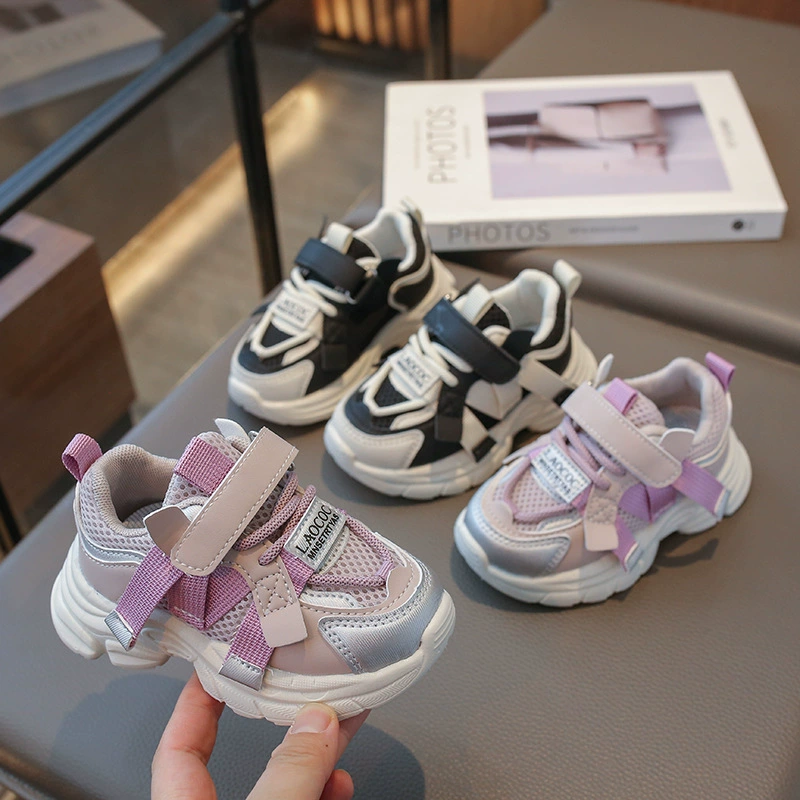 Детская обувь для папы 2025 осень новые мужские и женские повседневные онлайн-обувь дышащая детская обувь для мальчиков