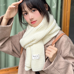 落池ニット ~ 純色ニットマフラー