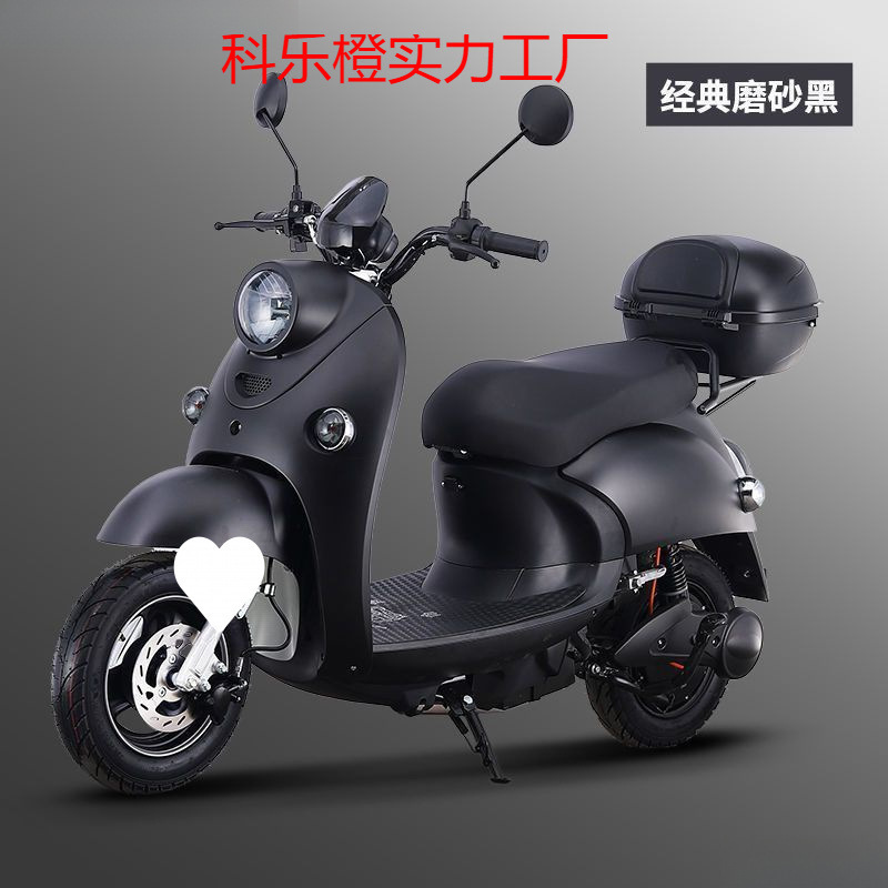 热卖全新电动摩托车72龟王代步电瓶车60卡通电动车款