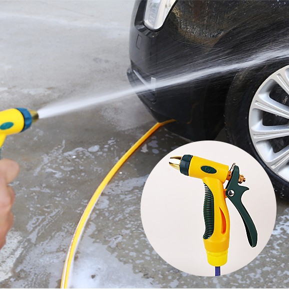 High Pressure Car Washing Water Gun Household Water Pipe Watering Tool Car Washing Artifact Water Gun Head Auto Supplies Anti-freeze Explosion Hose