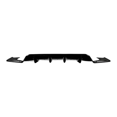Suitable for Mercedes-Benz GLB X247 AMG Line GLB35 AMG rear lip spoiler small body kit modification (Spoiler) - piano-black