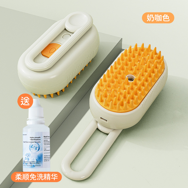 Peine de masaje en aerosol para mascotas