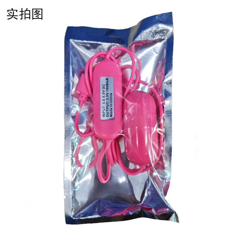 USB Rechargeable Dual Vibrating Egg with Remote Control, 18-Frequency Wearable Egg — detail image 3