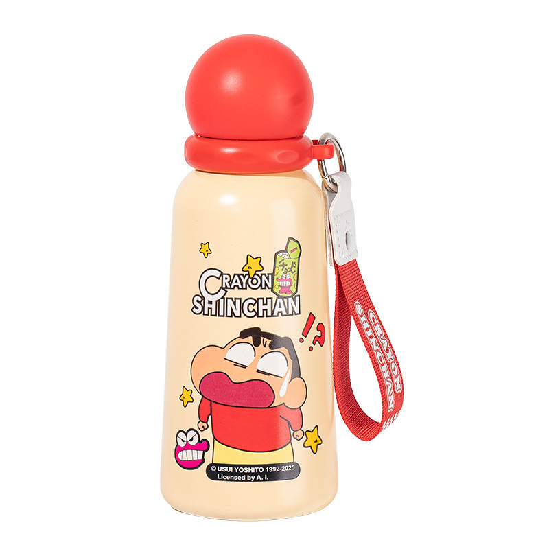 クレヨンしんちゃん共同ブランド魔法瓶カップ女性用新作2025高価値ウォーターカップホームコーヒーカップカップル誕生日プレゼント|undefined