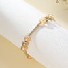 Fashionable beads, elastic bracelet, retro bullet, jewelry, Korean style, simple and elegant design