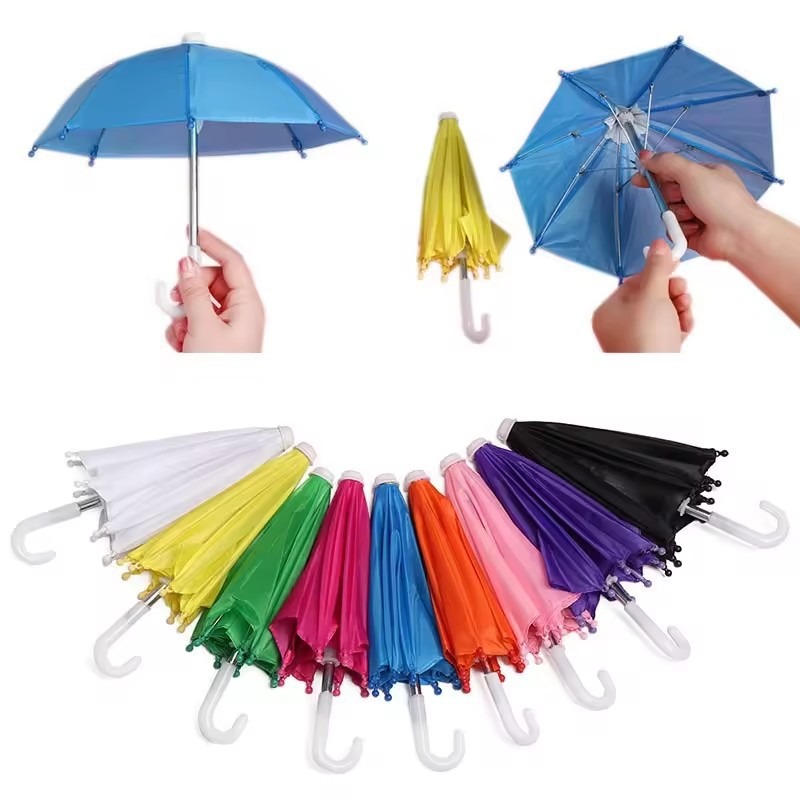 Umbrella, small cute phone holder, toy, (Physicals) 3