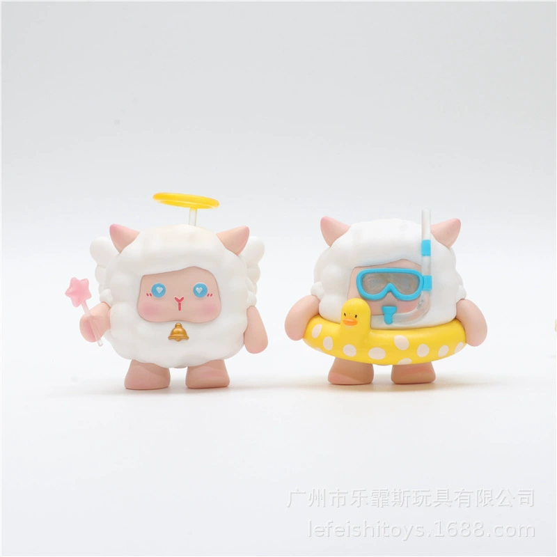 Cute emotional stable Kapibala's working week blind box trendy toys ornaments to give gifts to friends and classmates