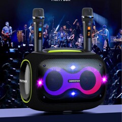 HOPESTAR par boxハイパワー120wワイヤレスbluetoothスピーカー屋外演出携帯防水
