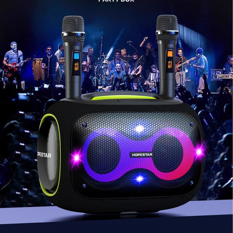 HOPESTAR par boxハイパワー120wワイヤレスbluetoothスピーカー屋外演出携帯防水|undefined