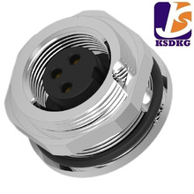 M9�A��ĸ��IP67��ˮ�B���� M9ĸ�^ǰ�i����ʽ��ˮ�B���� 3PINĸ��