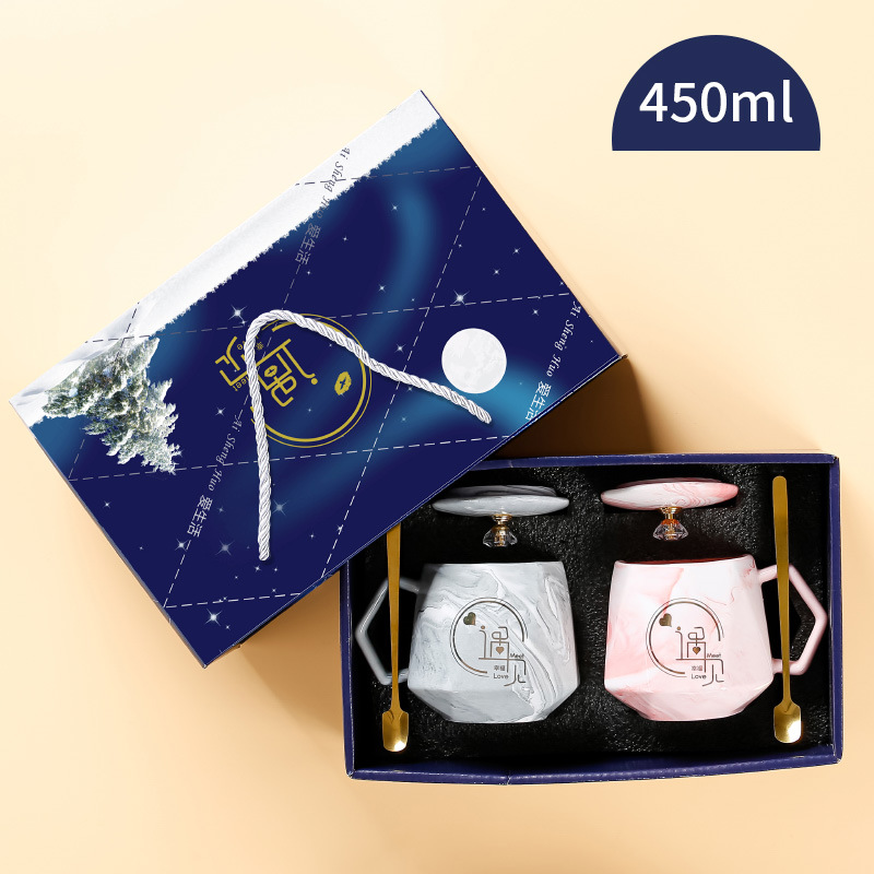 Taza de cerámica creativa, taza de oficina, taza de alto valor, taza de negocio, taza de marca de alta calidad, regalo de mano